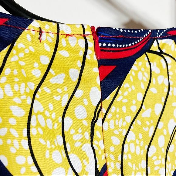 NWT Cotton Print Dress - Picture 7 of 9